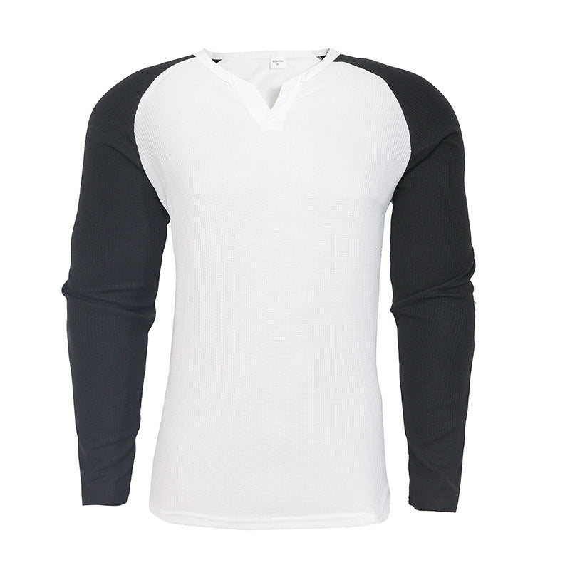 Herren Langarmshirt mit innovativem Strukturdesign Krohn-e