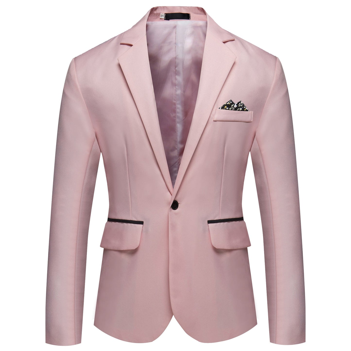 Herren modischer und eleganter Anzugjacke mit satiniertem Finish Krohn-e
