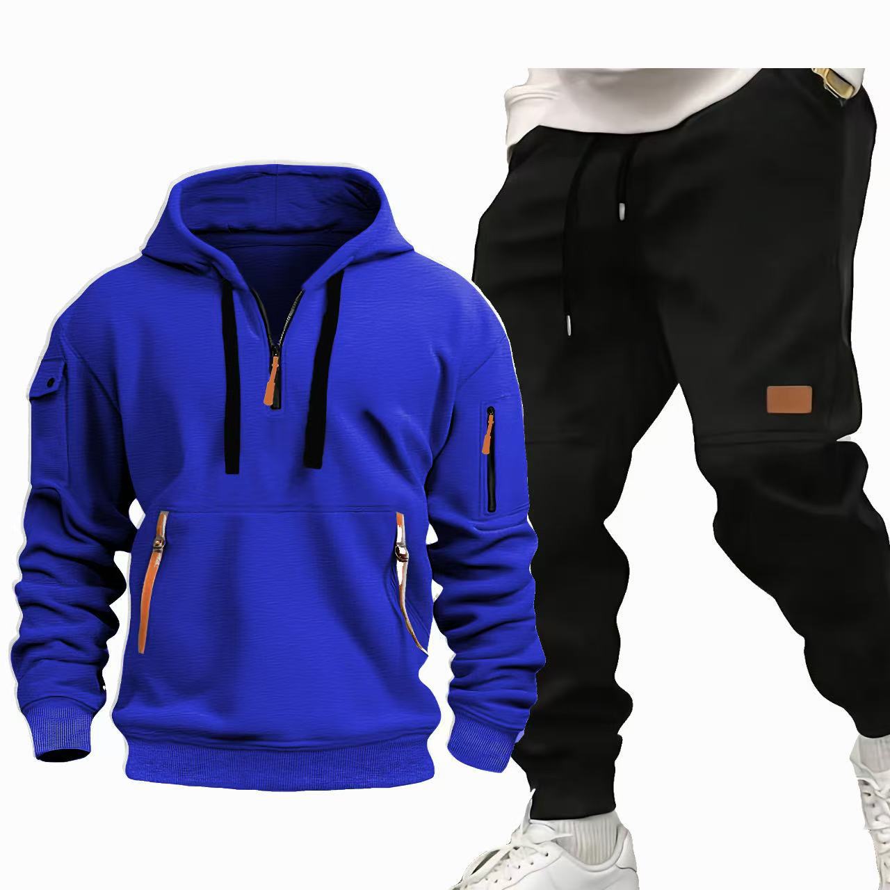 Herren Funktions-Hoodie und Jogginghose Set Krohn-e