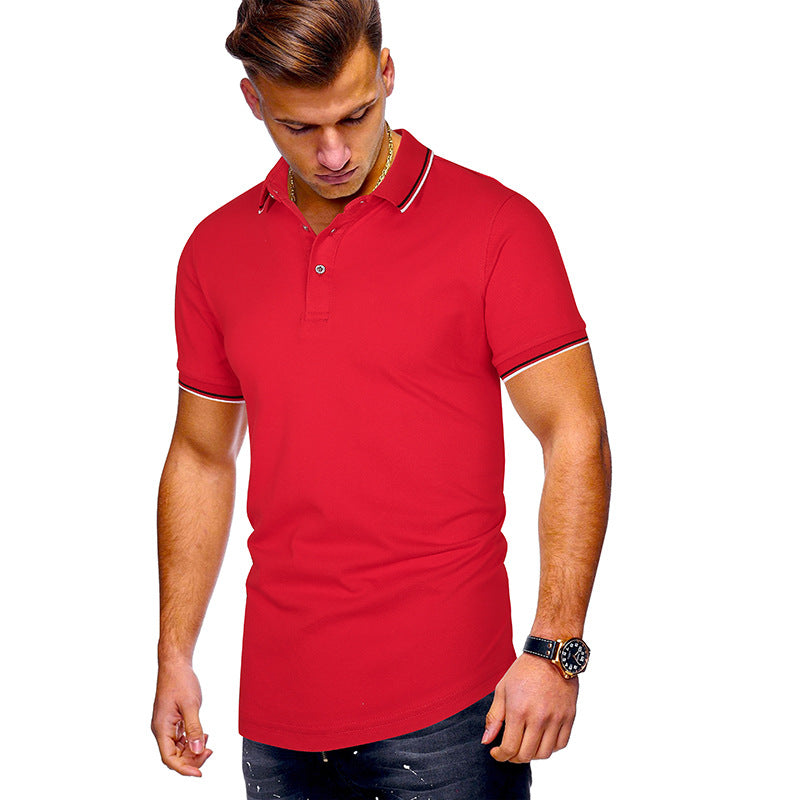 Herren Poloshirt mit modernen Akzenten Krohn-e