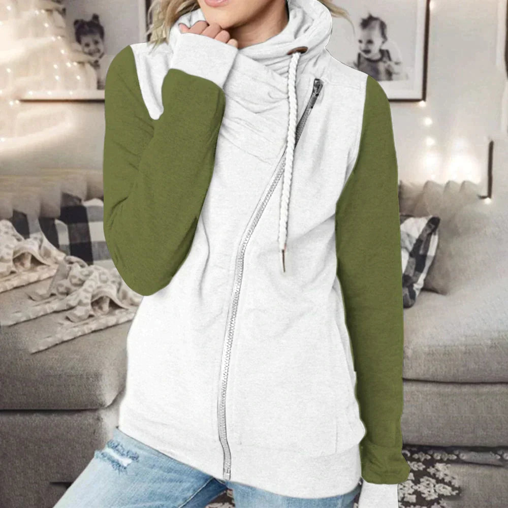 Krohn-e | Hoher Kragen Pullover für Elegante Looks