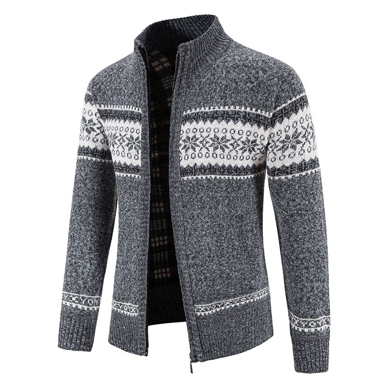Herren Strickjacke mit zukunftsweisendem Design Krohn-e