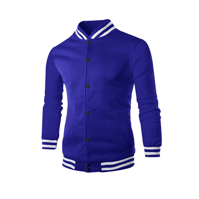 Herren Collegejacke mit elastischen Bündchen und hochwertiger Verarbeitung Krohn-e