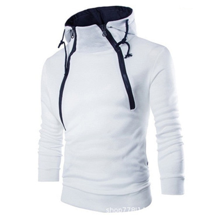 Herren moderne Kapuzenpullover mit praktischem Reißverschluss Krohn-e
