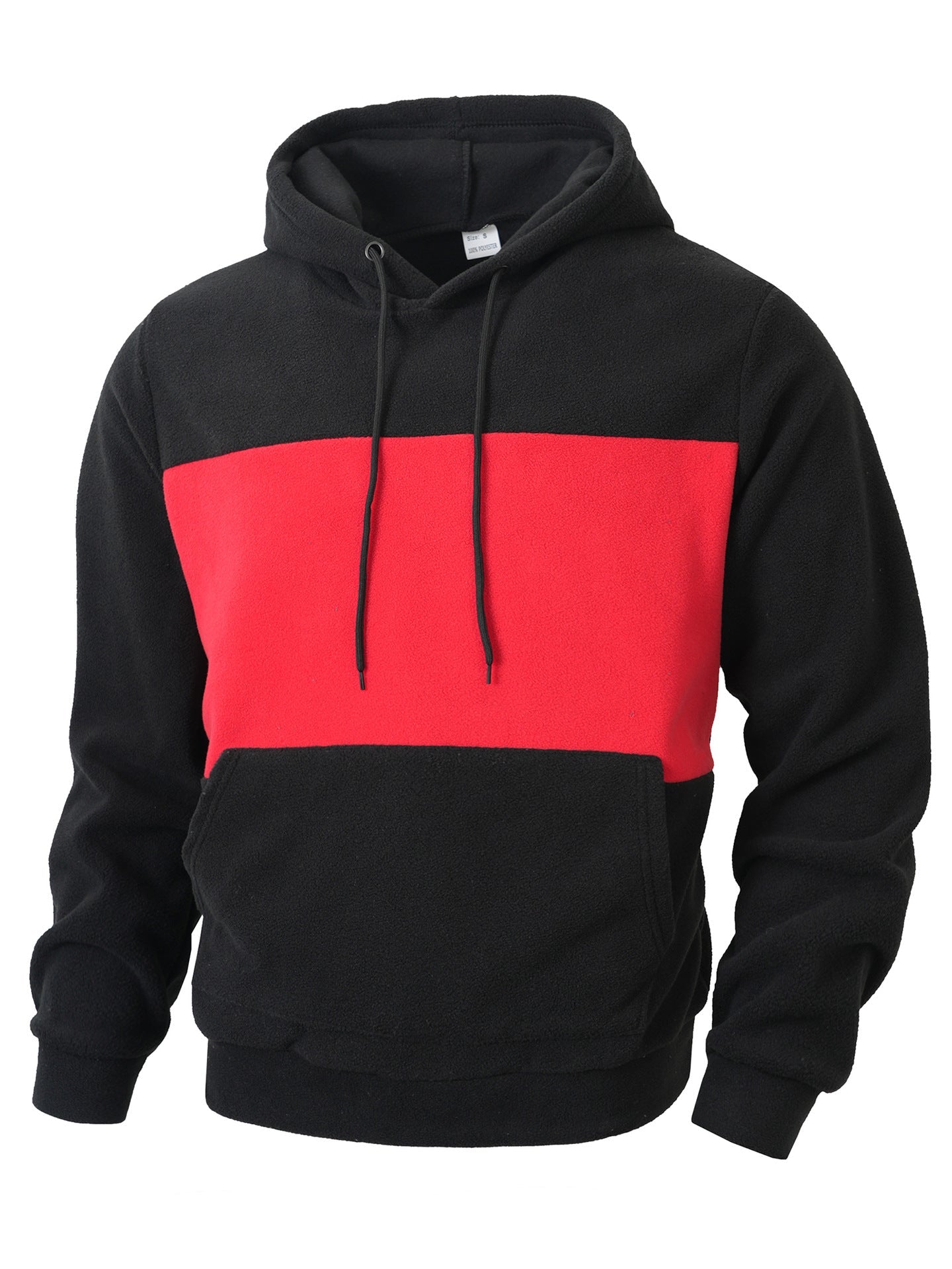 Herren Fleece-Hoodie mit innovativem Design Krohn-e
