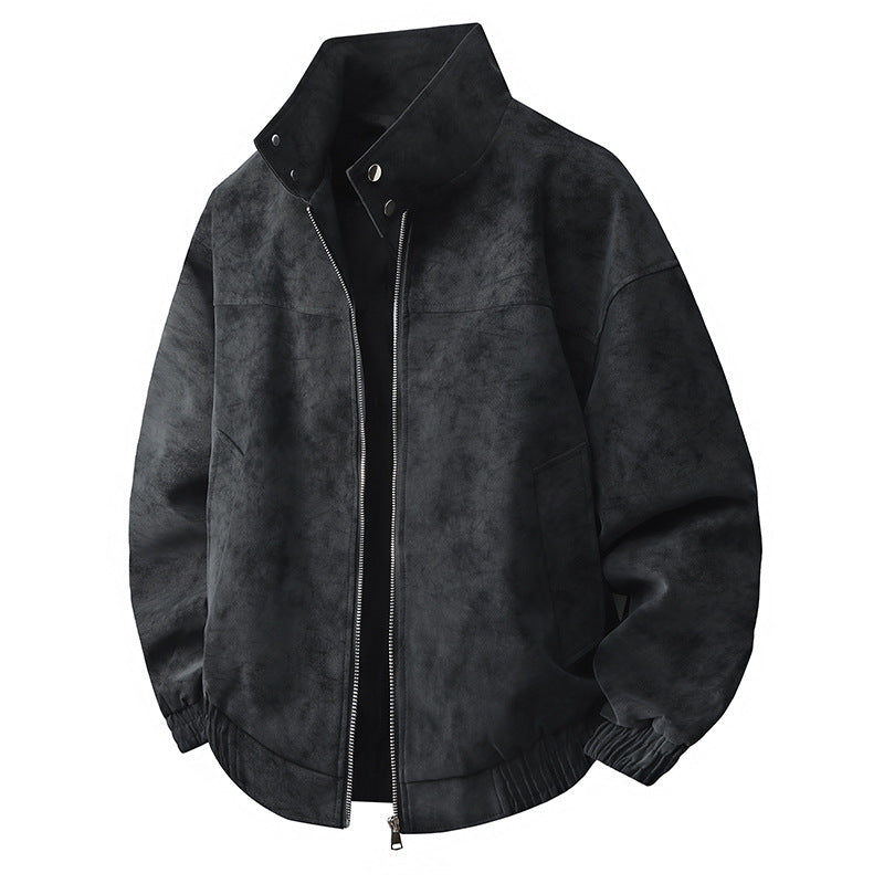 Herren Modische Übergangsjacke mit hohem Kragen und revitalisierendem Innenfutter Krohn-e