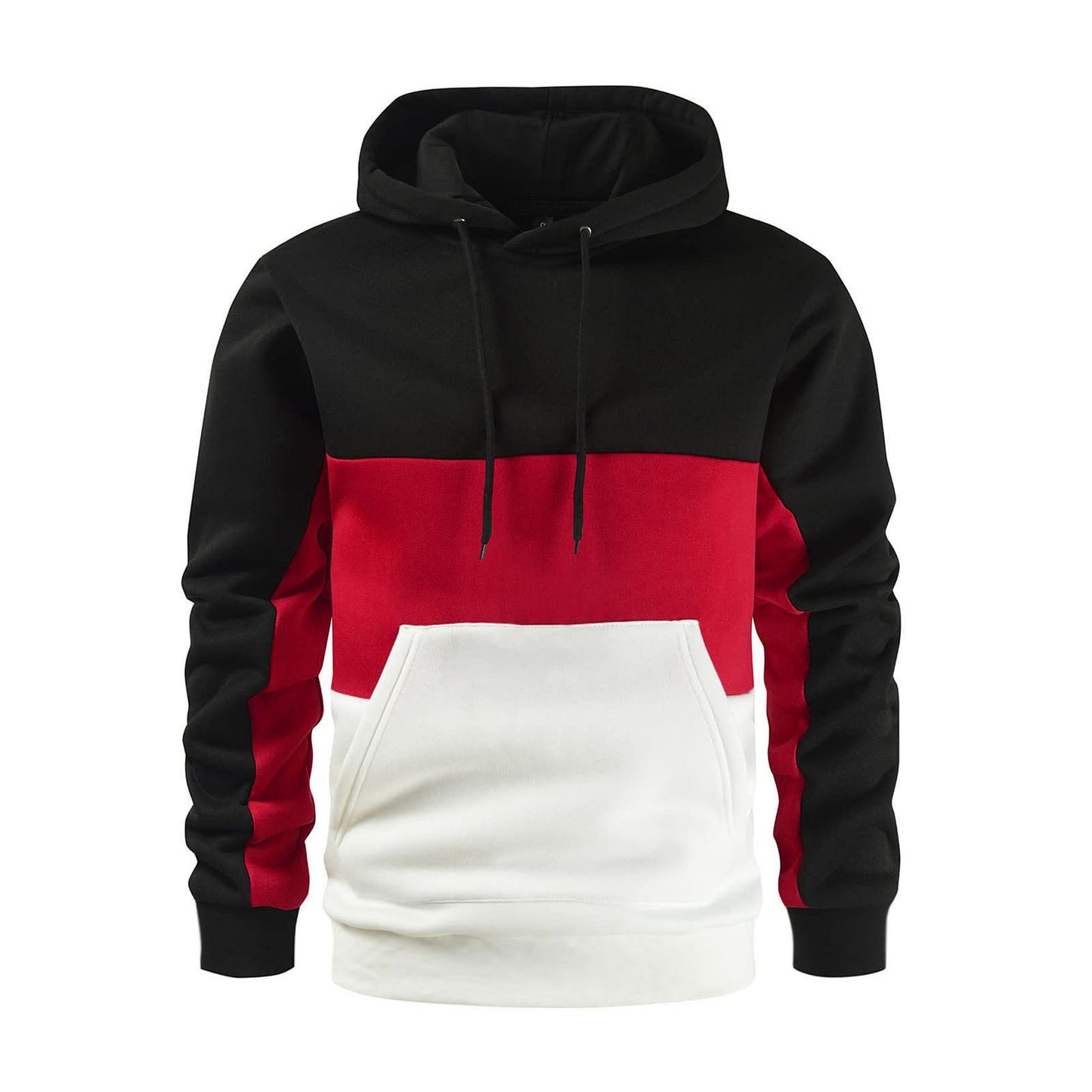 Herren Kapuzenpullover mit modischem Farbblockdesign Krohn-e