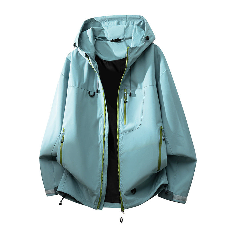 Damen technische Outdoorjacke mit multifunktionalen Taschen und verstellbarem Kapuzensystem Krohn-e