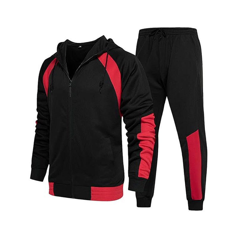 Herren Sportanzug mit funktionalem Reißverschluss und elastischen Bündchen Krohn-e