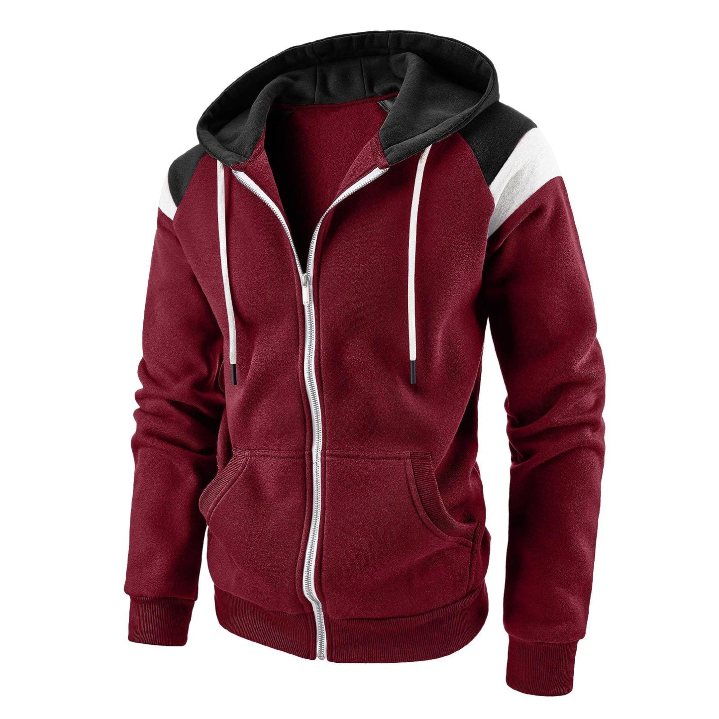 Herren sportlicher Kapuzenzipper Krohn-e