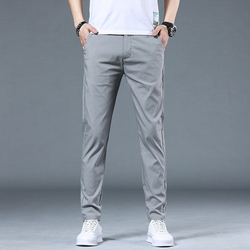 Herren luftige Freizeithosen im modernen Slim-Fit Design Krohn-e