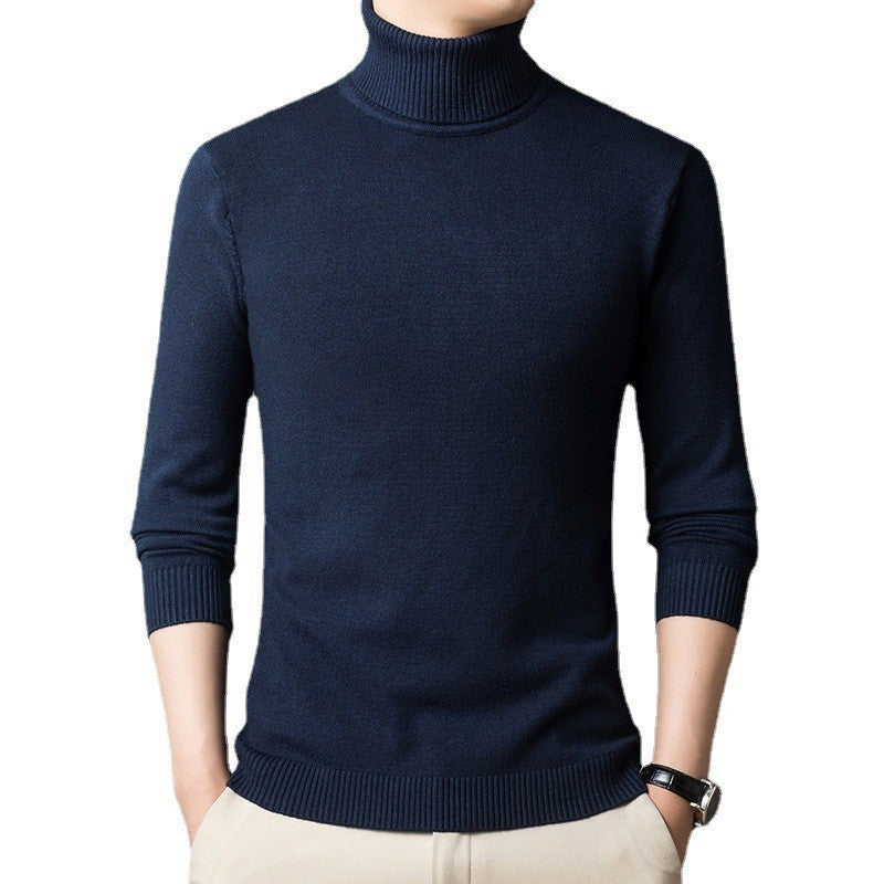 Herren figurbetonter Pullover mit Rollkragen Krohn-e