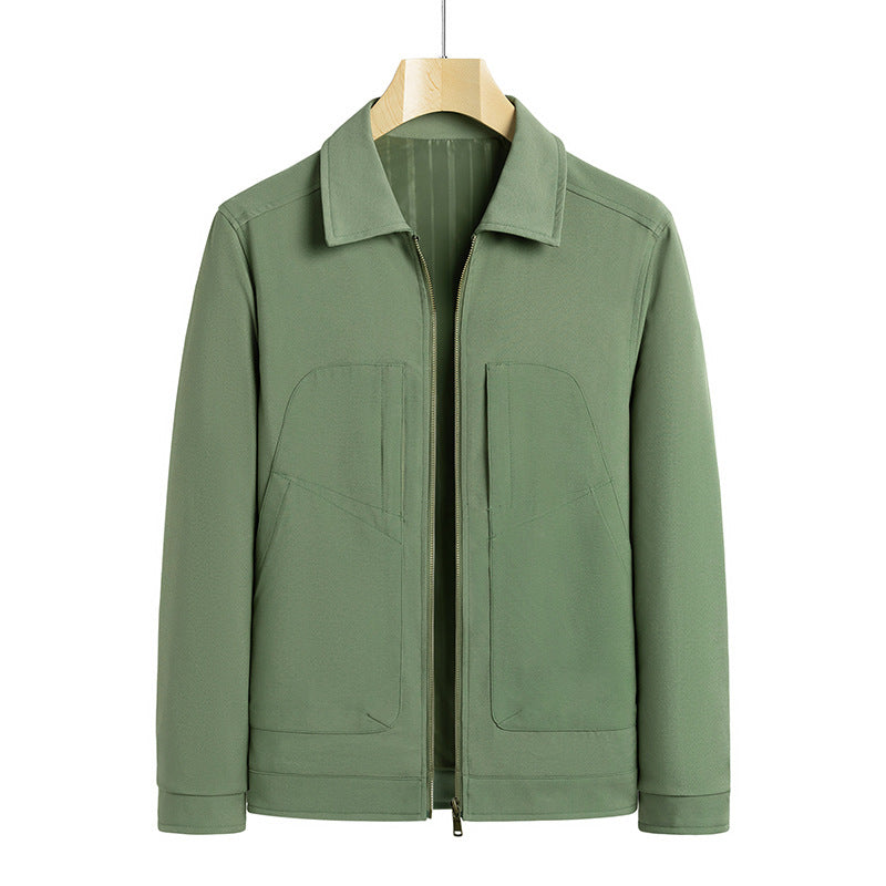 Herren lässige Freizeitjacke mit praktischen Taschen Krohn-e