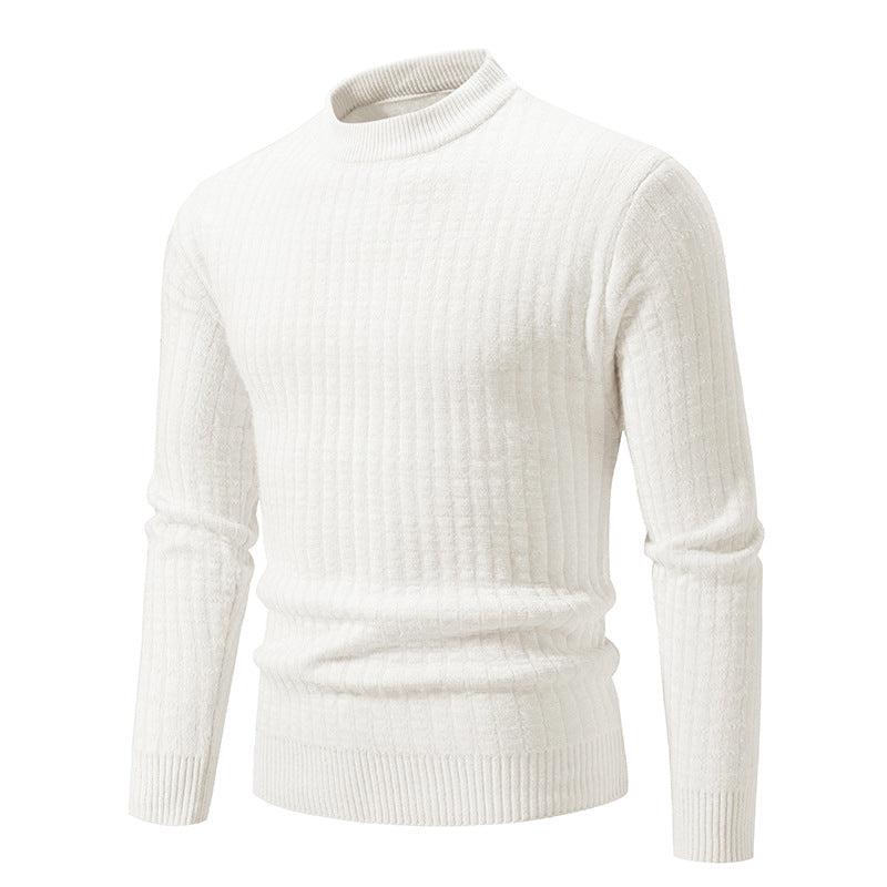 Herren Feinstrickpullover mit strukturiertem Design Krohn-e
