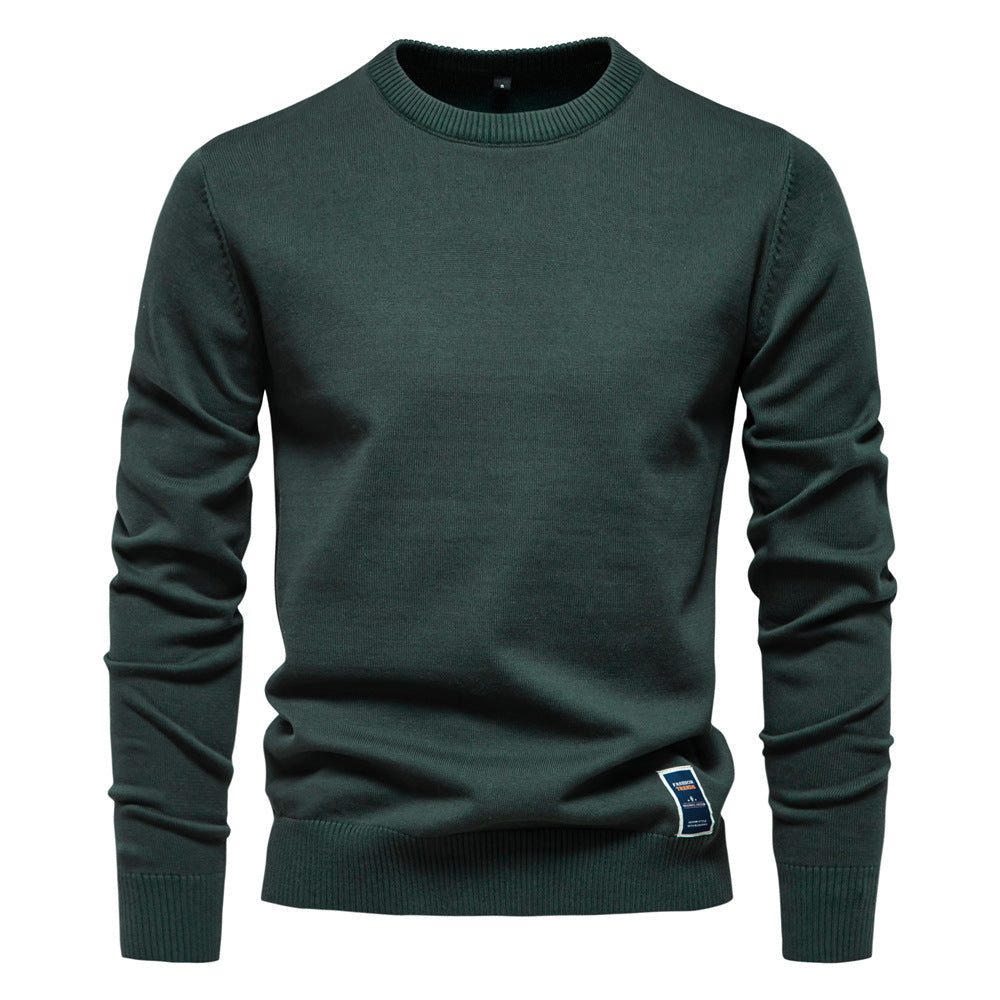 Herren Strickpullover aus hochwertiger Baumwollmischung mit angenehmer Passform Krohn-e