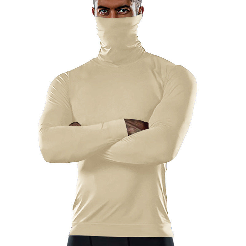 Herren Funktionsshirt mit hohem Kragen und innovativem Feuchtigkeitsmanagement Krohn-e