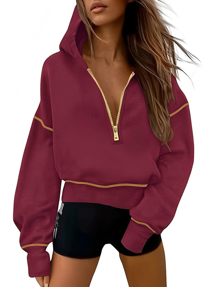 Damen Sportliche Kapuzenpullover Krohn-e