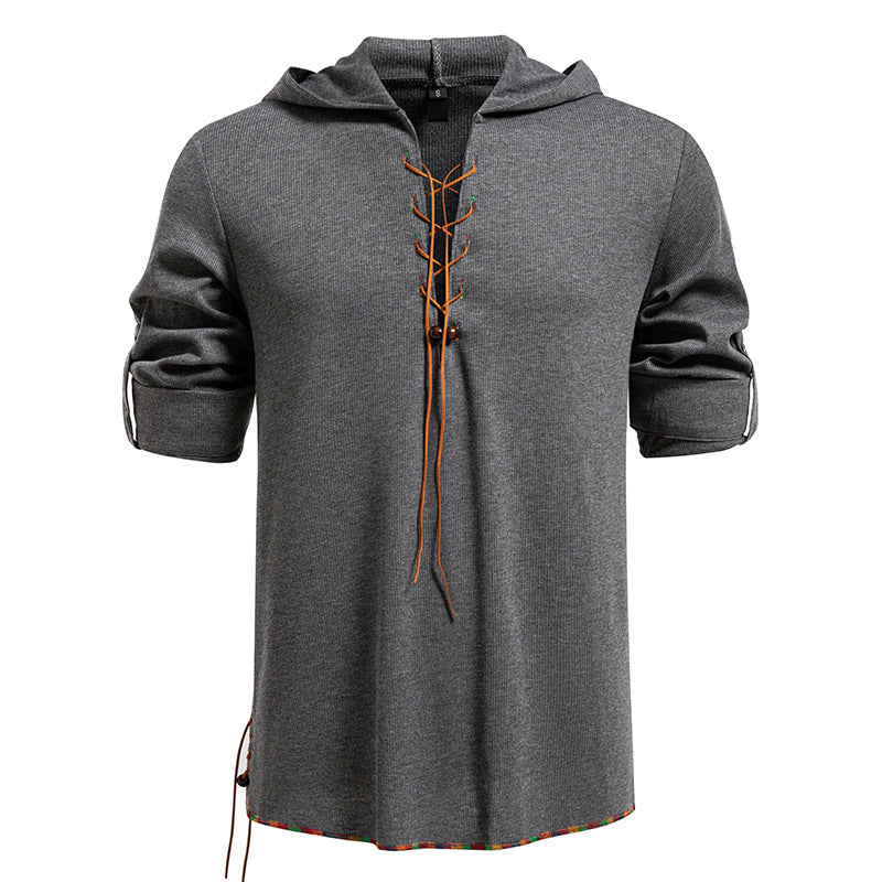 Damen Kapuzenpullover mit einzigartigem Kordelzug und lässigem Schnitt Krohn-e