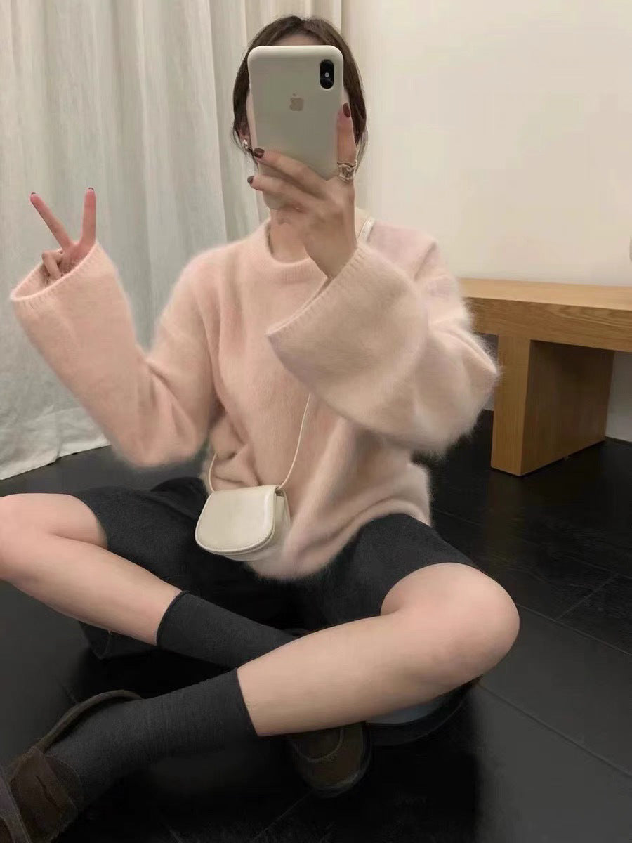 Damen kuscheliger Pullover mit Boxy-Schnitt Krohn-e