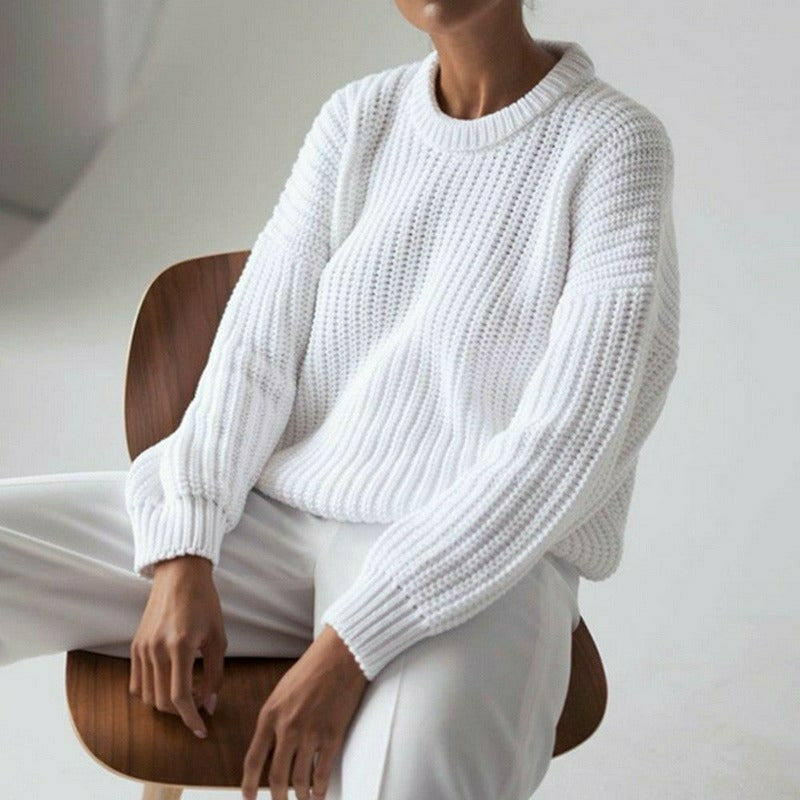 Krohn-e | Fester Strickpullover mit Hochwertiger Verarbeitung