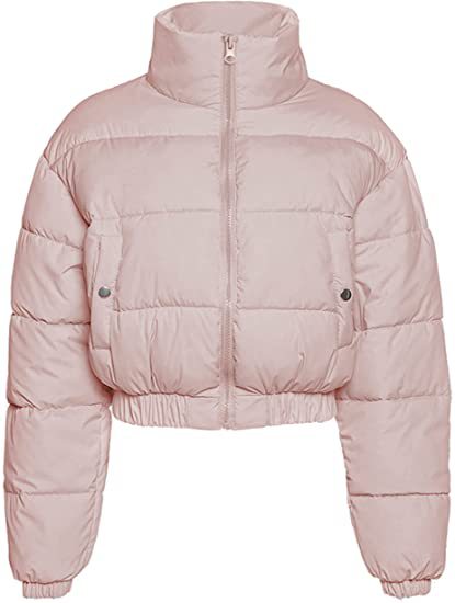 Damen gesteppte Winterjacke mit Kapuze Krohn-e