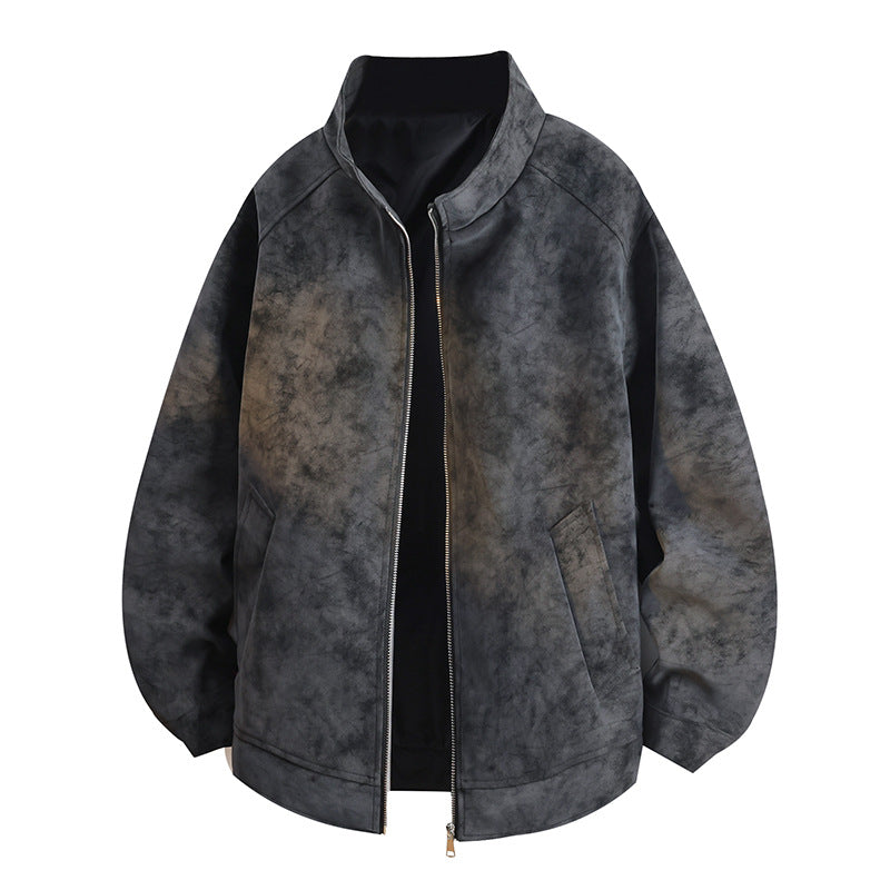 Damen modische Übergangsjacke mit luxuriöser Textur und praktischem Reißverschluss Krohn-e