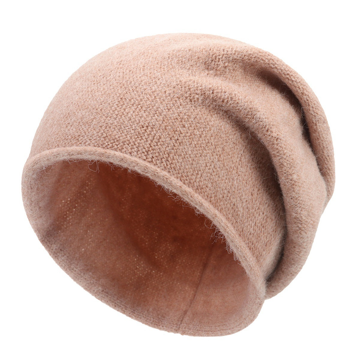 KROHN-E Damen Beanie Slouchy-Style Weiches Material Casual