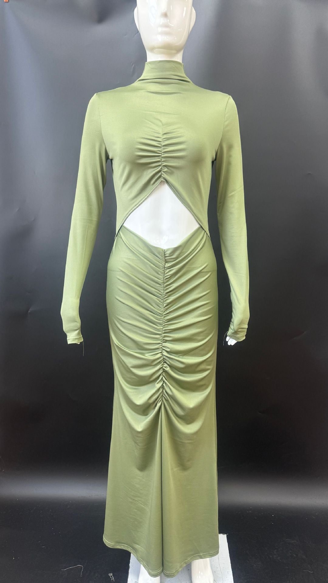 Elegantes Slim Fit Langarmkleid von Fudus