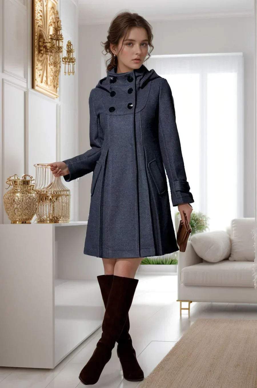 Krohn-e | Eleganter, Eleganter Mantel