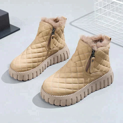 Mia Damen Winterstiefel aus Kaschmir