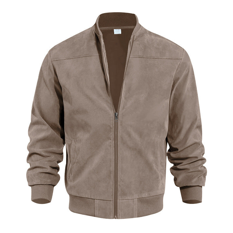 Herren Steppjacke mit strukturiertem Design und ribbed Bündchen Krohn-e