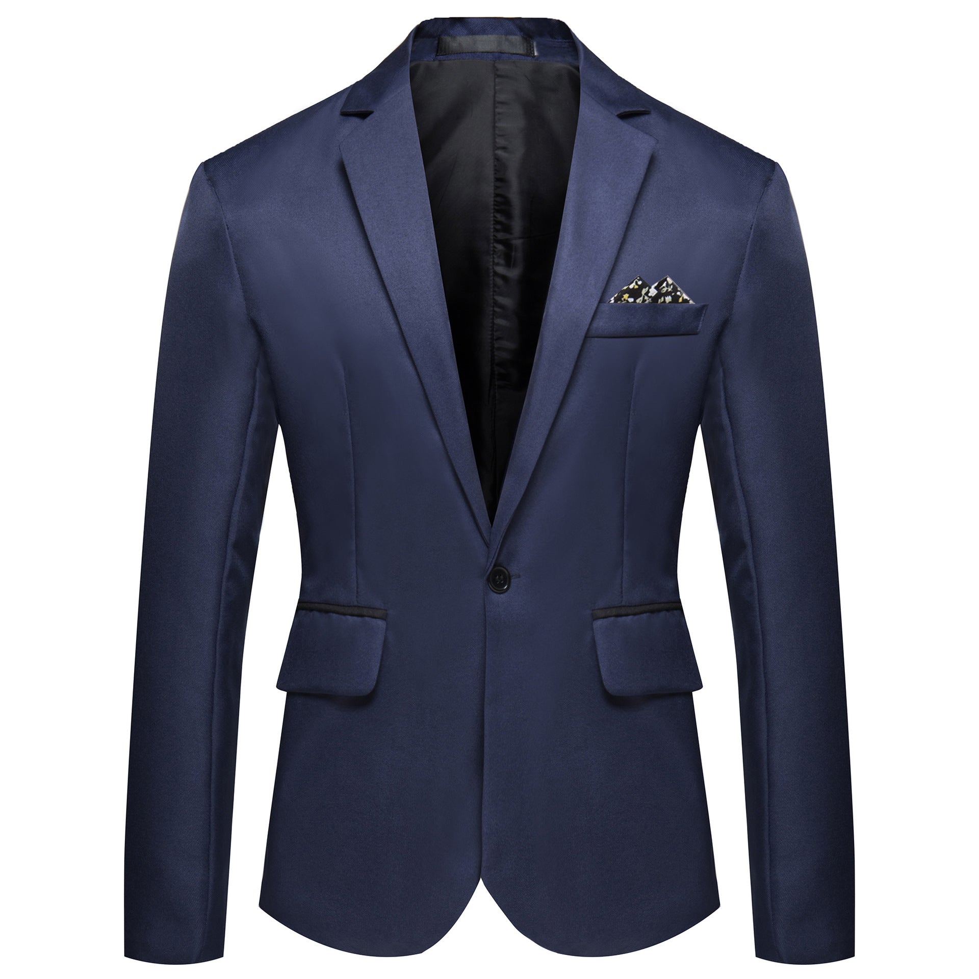 Herren modischer und eleganter Anzugjacke mit satiniertem Finish Krohn-e