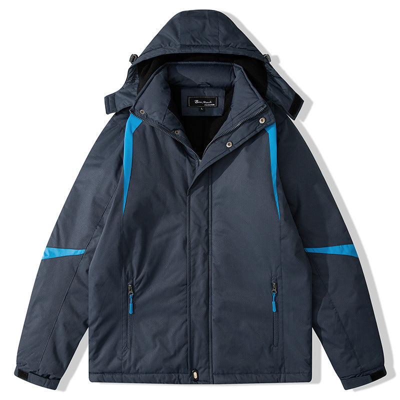 Damen isolierte Outdoor-Jacke mit verstellbarer Kapuze Krohn-e