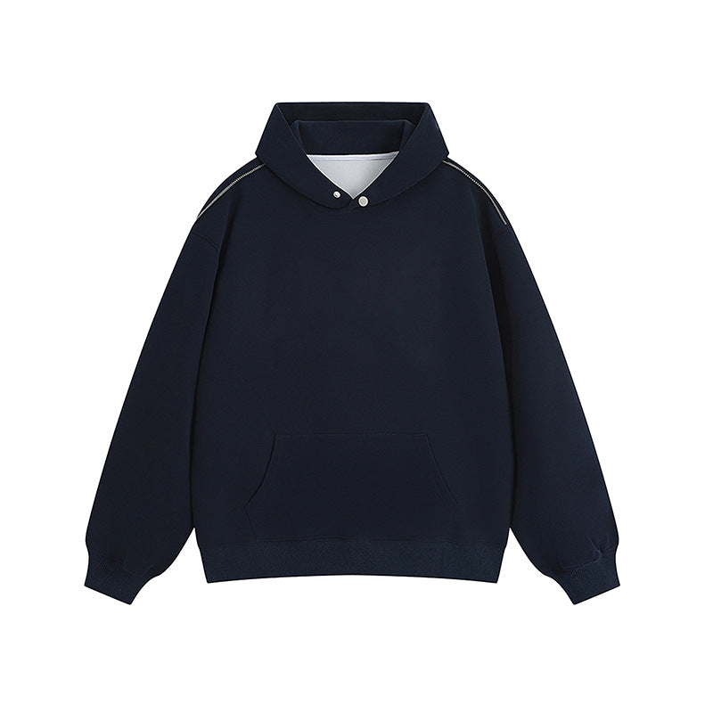Damen Kapuzenpullover mit praktischen Druckknöpfen und Kängurutasche Krohn-e
