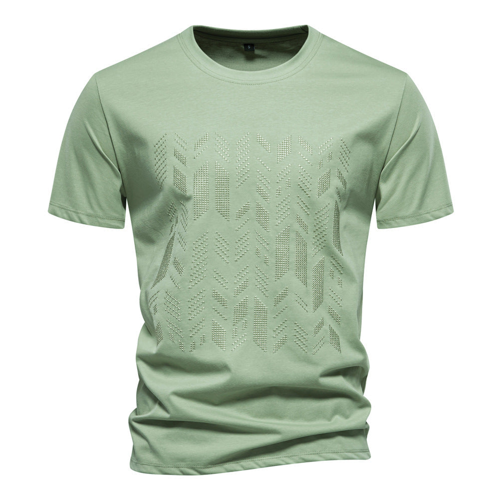 Herren T-Shirt mit innovativem Strukturdesign Krohn-e