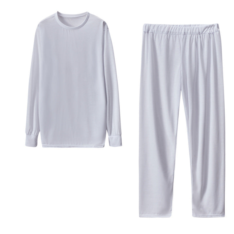 Damen Langarm Schlafanzug Set mit elastischen Hosen Krohn-e