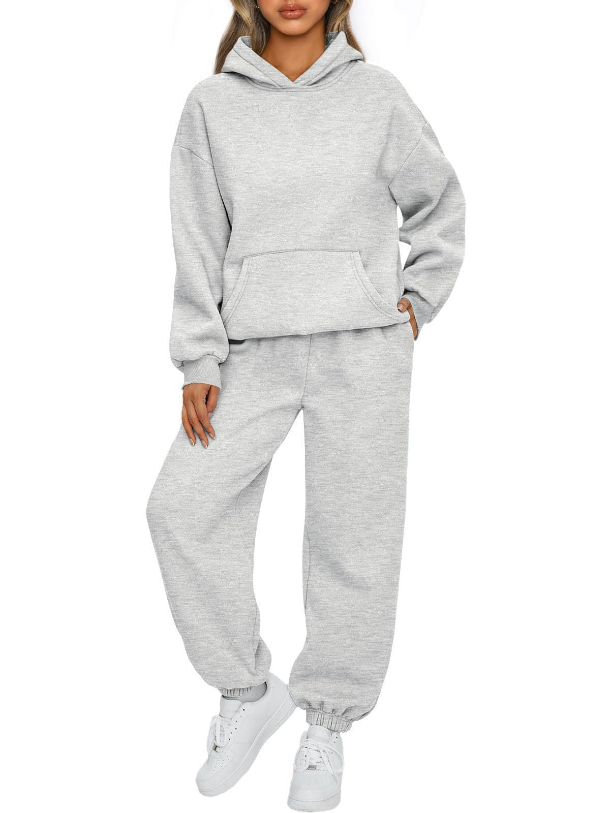 Damen Sportliches Sweatshirt- und Jogginghose-Set Krohn-e
