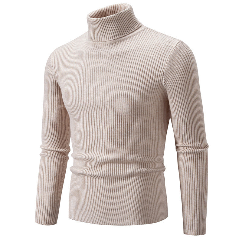 Herren feiner Rollkragenpullover aus langlebigem Strickmaterial Krohn-e