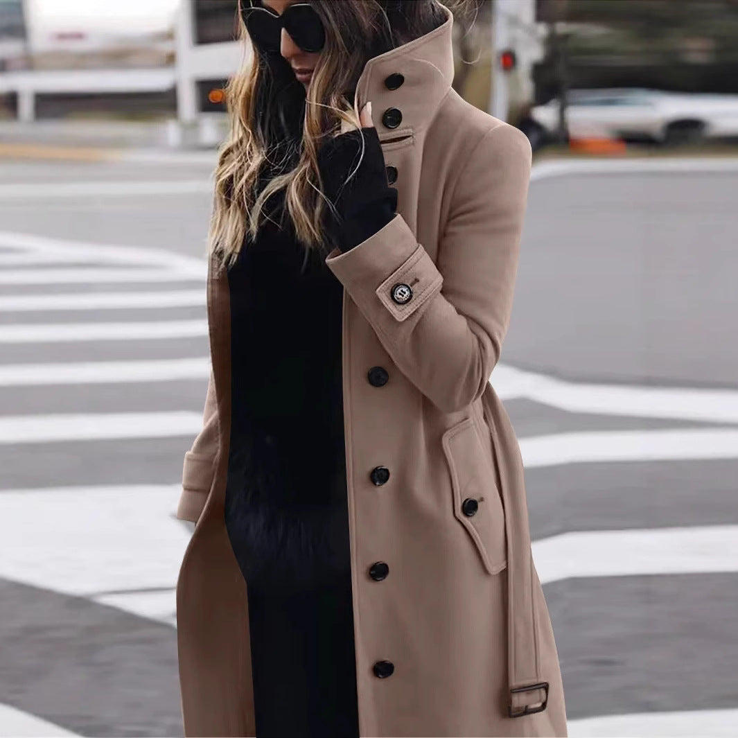 Damen eleganter und bequemer Langmantel Krohn-e