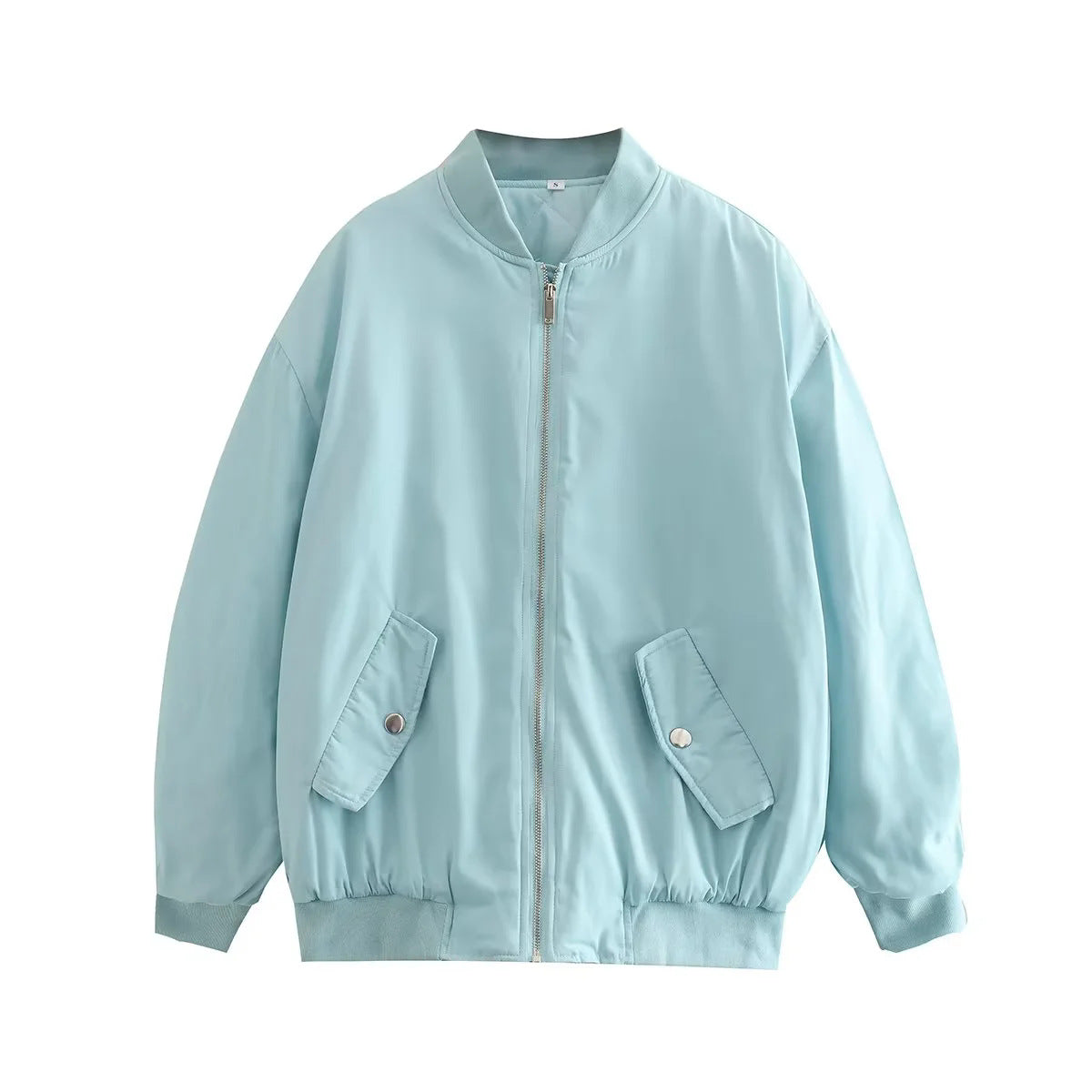 Damen modische Bomberjacke mit praktischen Taschen und hochgeschlossenem Kragen Krohn-e