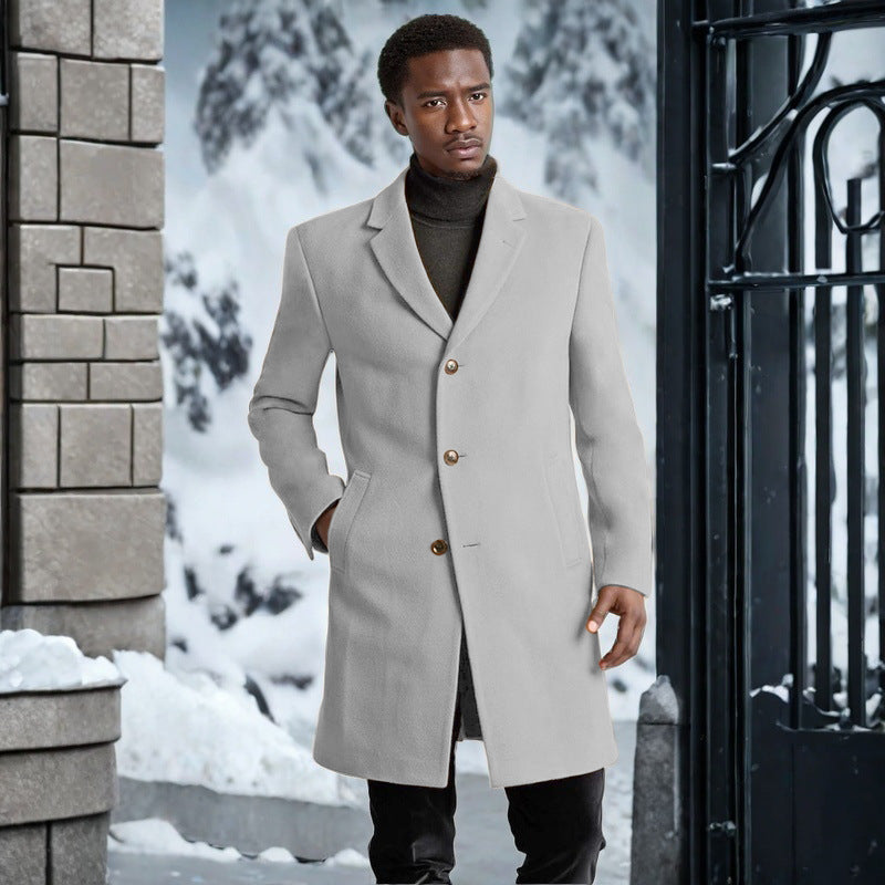 Herren eleganter Langmantel Krohn-e