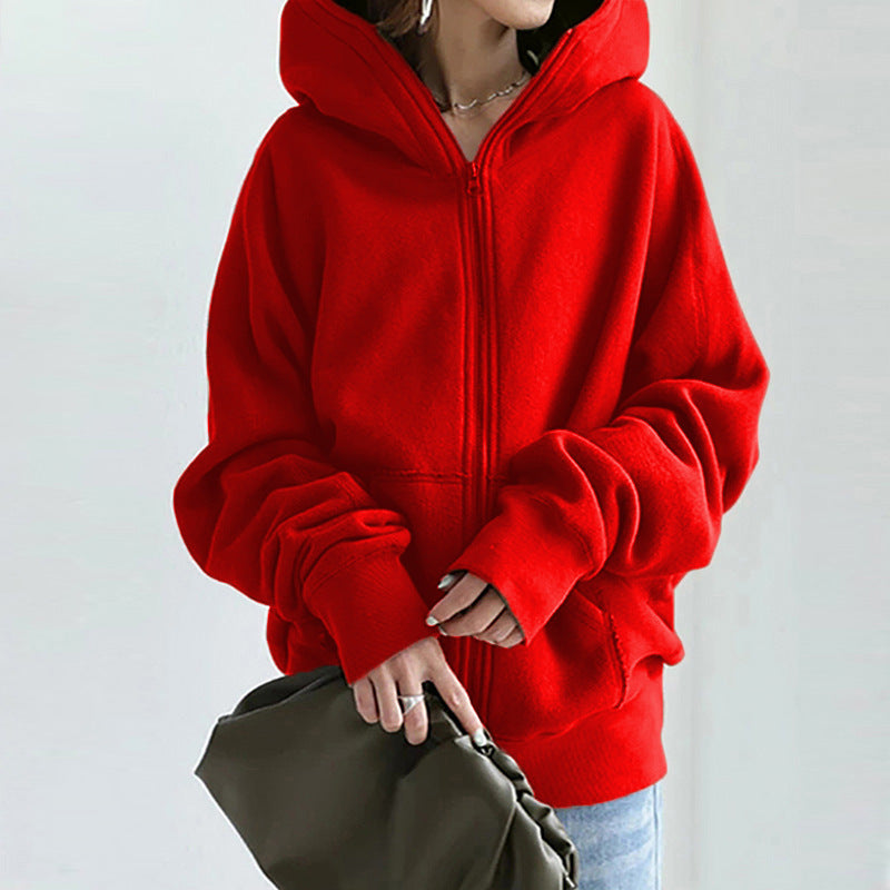 Krohn-e | Stylische, lockere Jacke mit Reißverschluss
