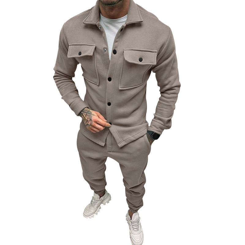 Herren Freizeit-Anzug mit praktischem Schnitt und Taschen Krohn-e