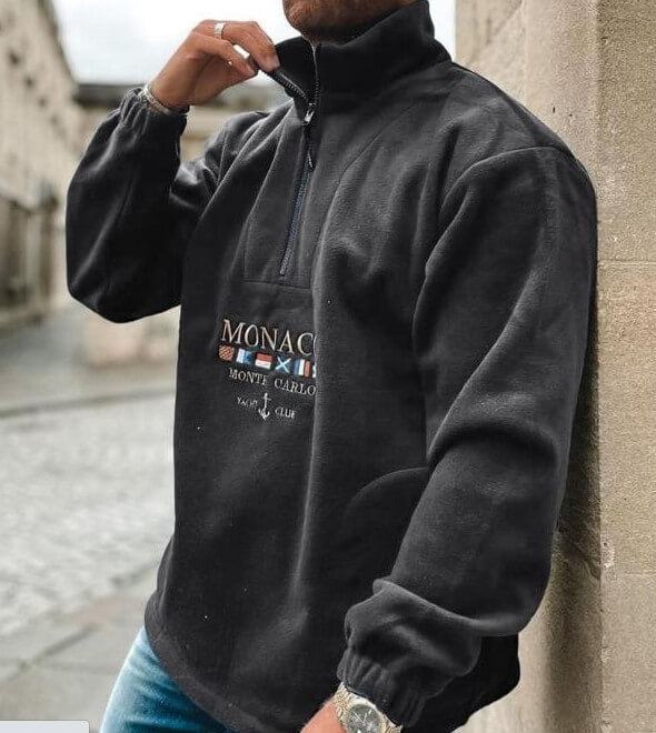 Krohn-e | Pullover für Männer mit Klassischem Stil