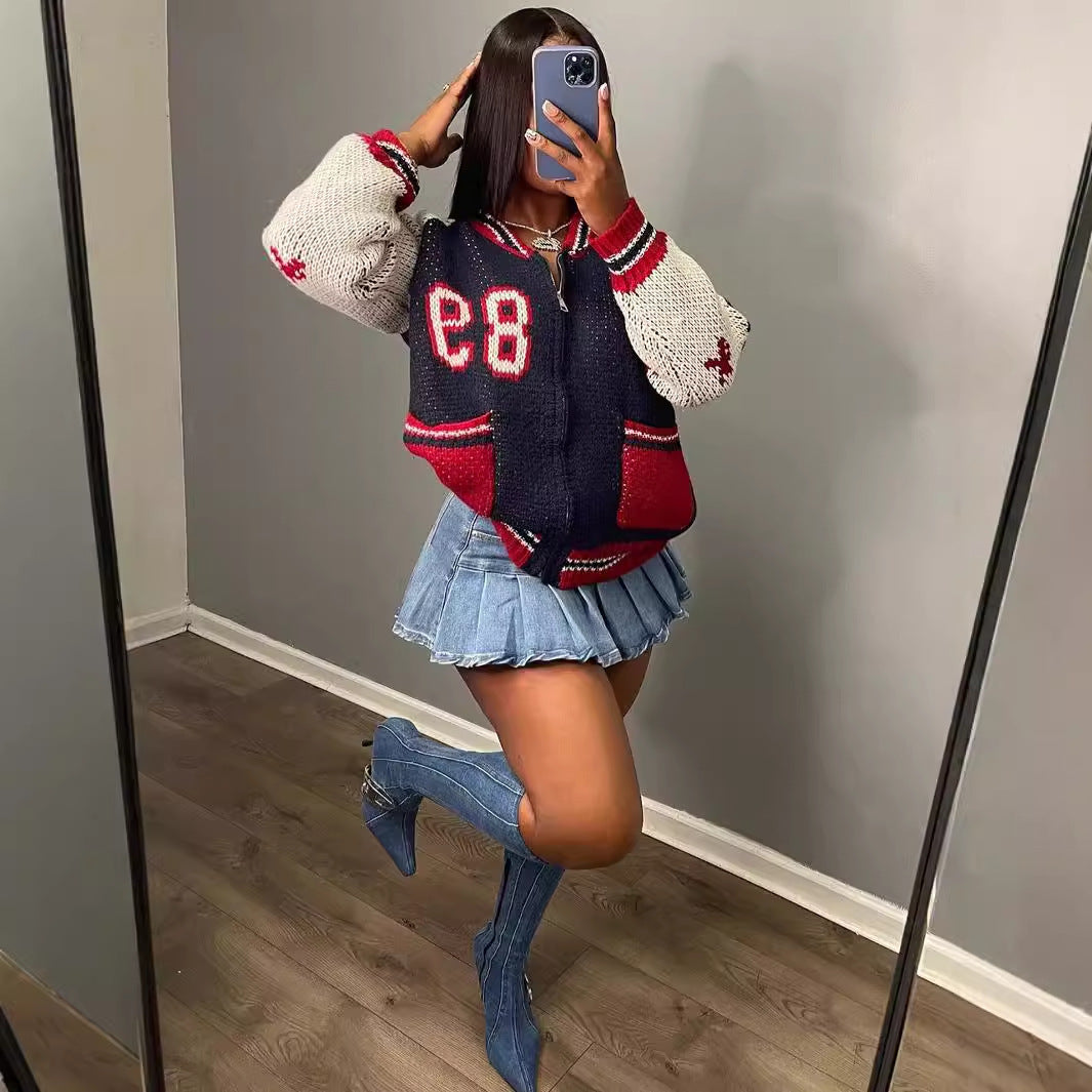 Fudus Sweatshirt-Mantel in Taschenbriefform