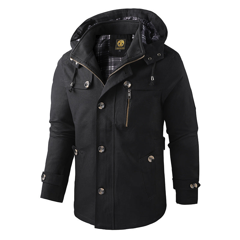 Krohn-e | Lässige Jacke mit Kapuze