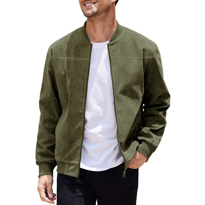 Herren stylische Bomberjacke mit sportlichem Schnitt Krohn-e
