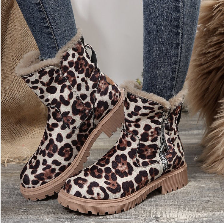 Damen modische Winterboots mit weichem Innenfutter und robustem Profil Krohn-e