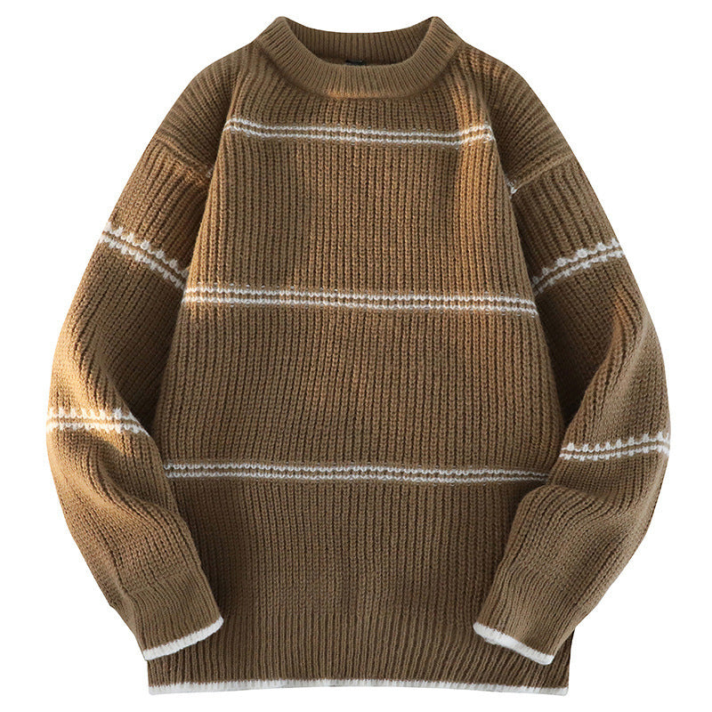 Damen Kuscheliger Strickpullover mit streifendem Design Krohn-e