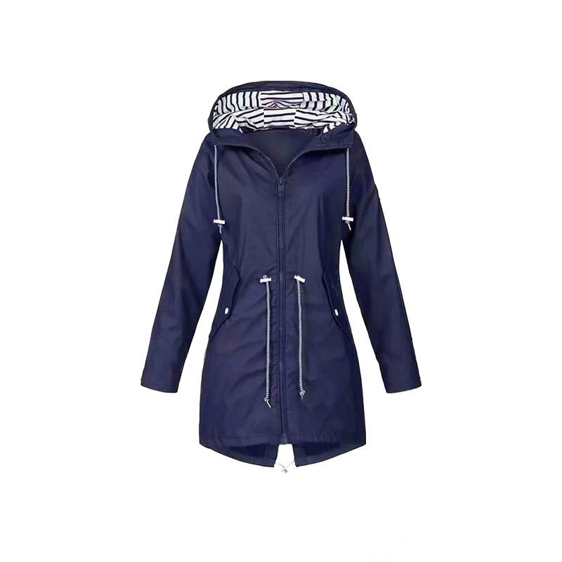 Krohn-e | Kapuze Winddichte Regenjacke Langarm